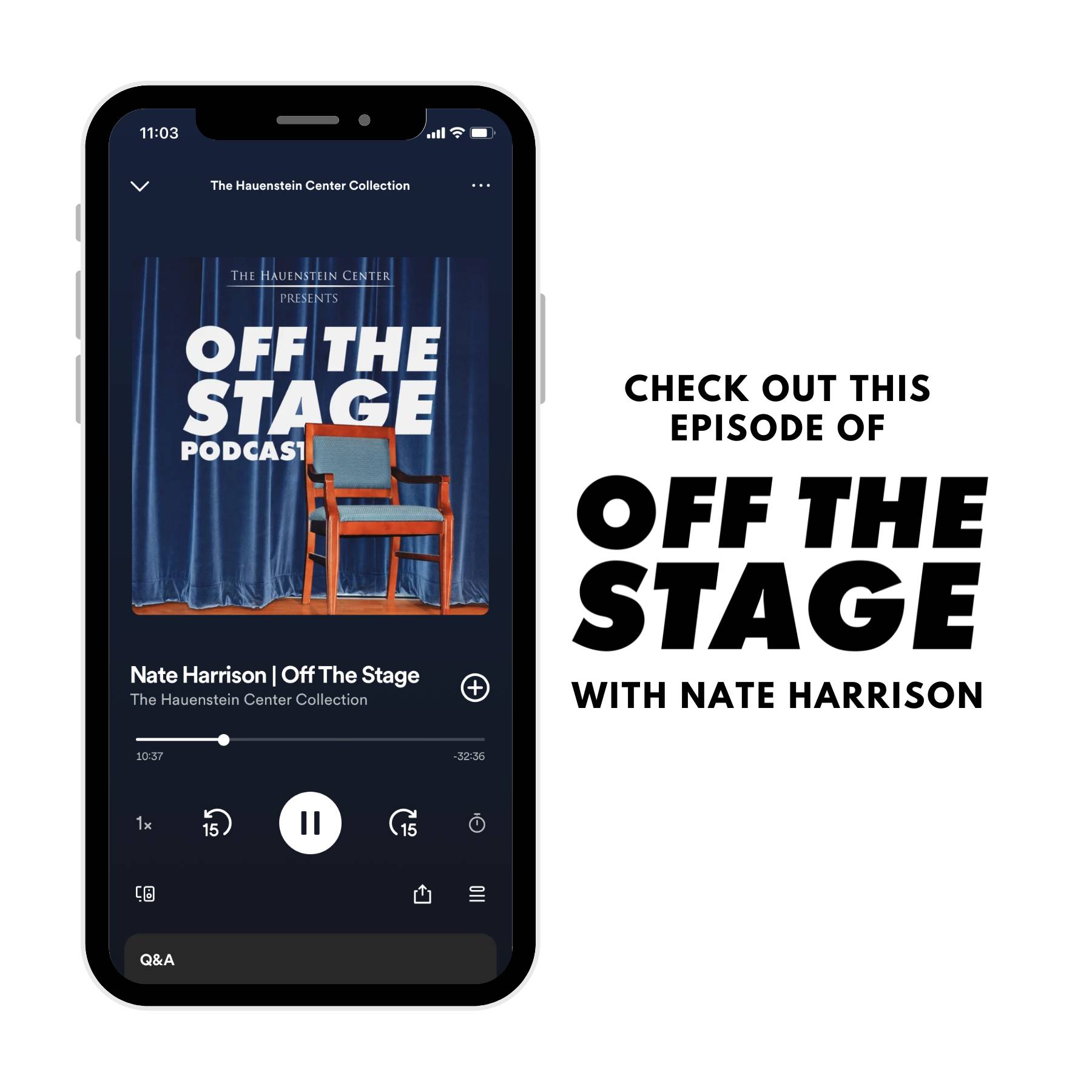 Nate Harisson - Off The Stage Podcast